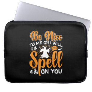 Halloween Spell On You Birthday Laptopschutzhülle