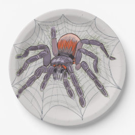 Halloween Spider Creepy Fun Pappteller