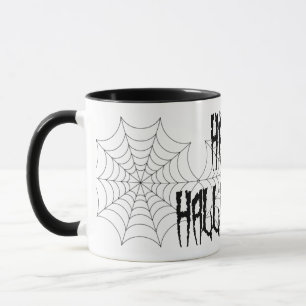 Halloween Spider Fingers und Web Tasse