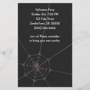 Halloween Spider - Flyer