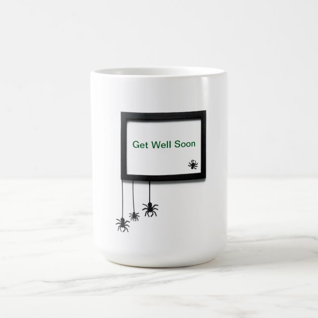 Halloween Spider Frame Tasse (Mittel)