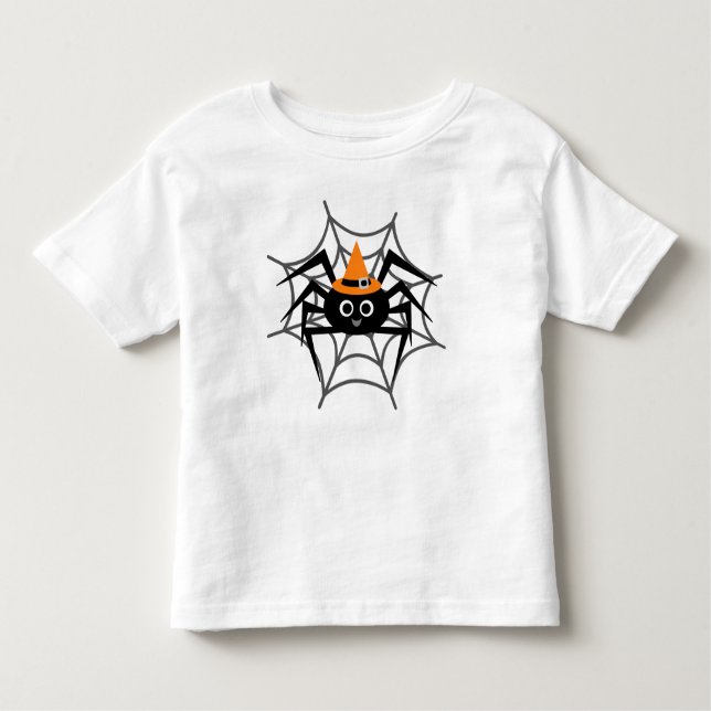 Halloween Spider in Web-Shirts und Geschenke Kleinkind T-shirt (Vorderseite)