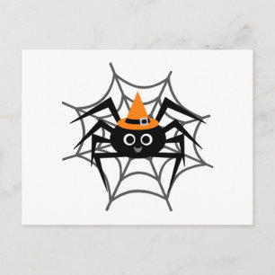 Halloween Spider in Web-Shirts und Geschenke Postkarte