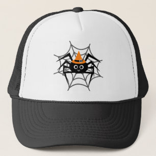 Halloween Spider in Web-Shirts und Geschenke Truckerkappe