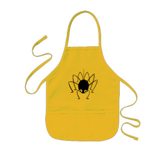 Halloween Spider Kids Yellow Schürze