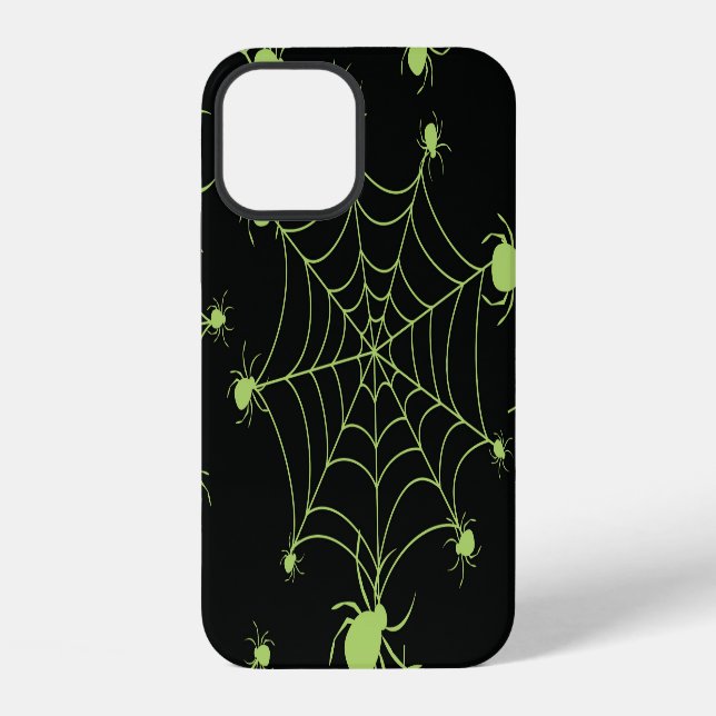 Halloween Spider Net Creative Pattern iPhone Hülle (Rückseite)