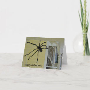 Halloween Spider Note Card Karte
