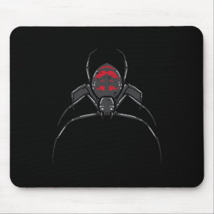 Halloween Spider Schwarze Witwe Kostüm Männer Jung Mousepad