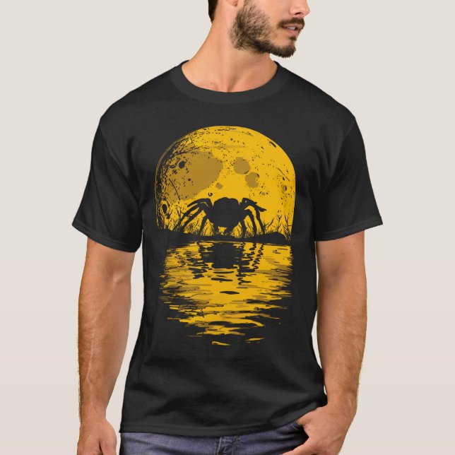 Halloween Spider Spooky Season Night Beängstigend  T-Shirt (Vorderseite)