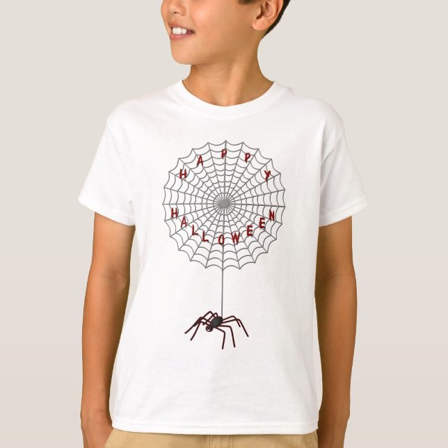 Halloween Spider T - Shirt (Vorderseite)