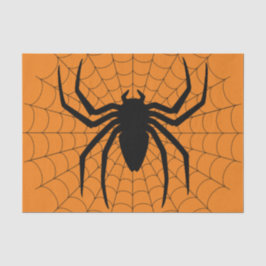 Halloween Spider Tissue Paper Seidenpapier