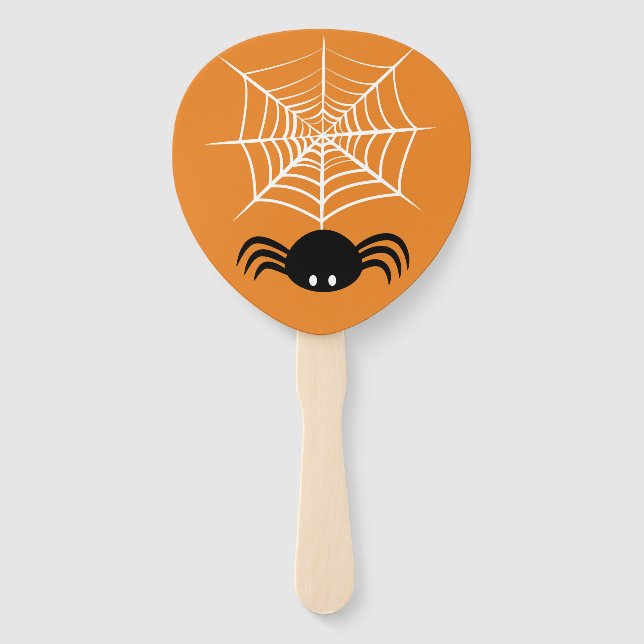 Halloween Spider Web Fächer (Vorderseite)