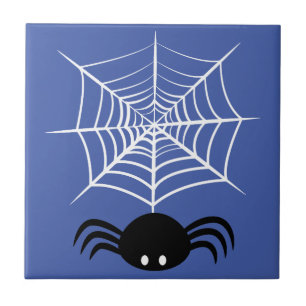 Halloween Spider Web Fliese