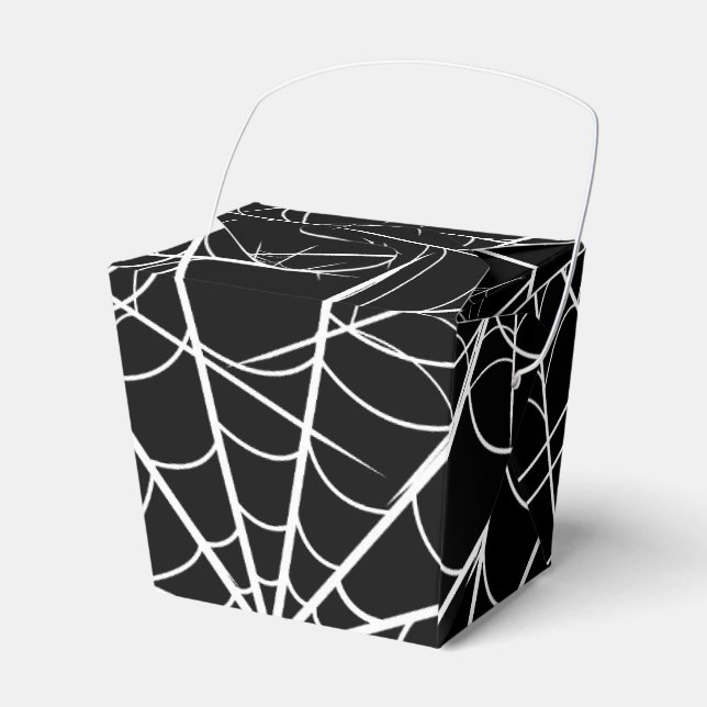 Halloween Spider Web Geschenkschachtel (Vorderseite)