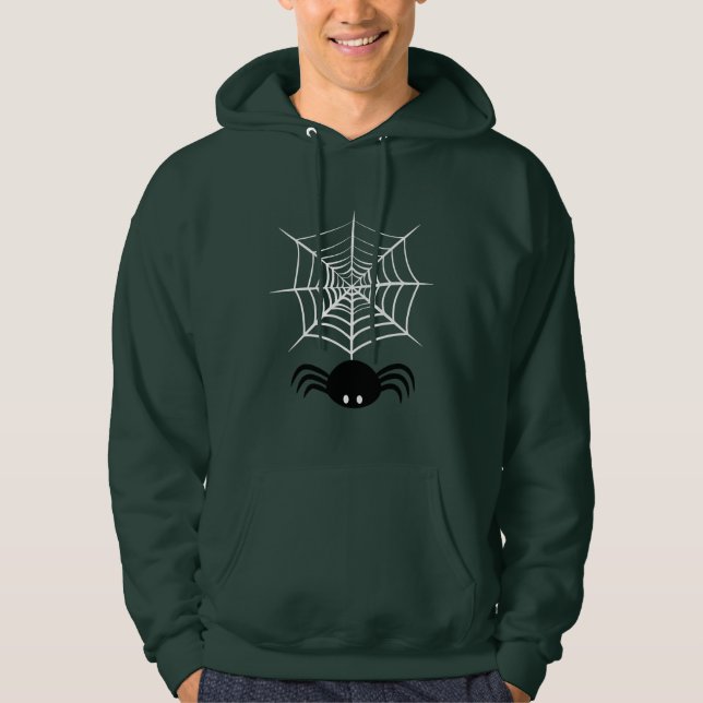 Halloween Spider Web Hoodie (Vorderseite)