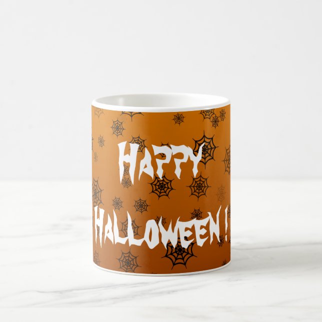 Halloween Spider Web Kaffeetasse (Mittel)