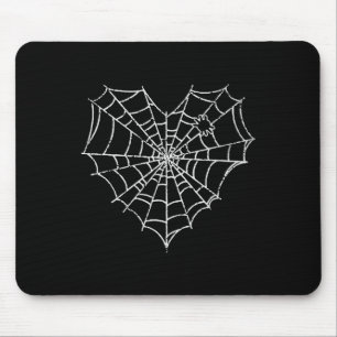Halloween Spider Web Kostüm Niedlich Heart Spider  Mousepad