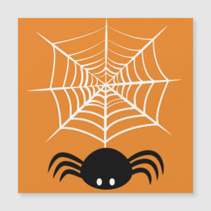Halloween Spider Web Magneteinladung