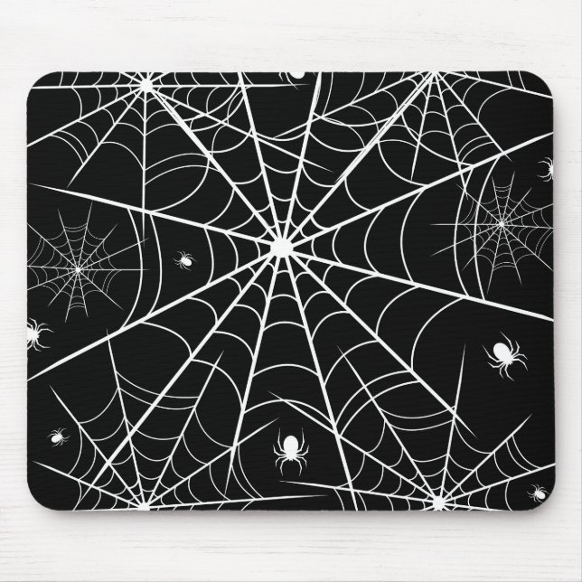 Halloween Spider Web Mousepad (Vorne)