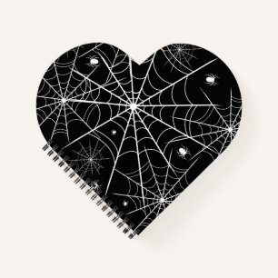 Halloween Spider Web Notizbuch