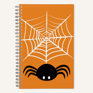 Halloween Spider Web Notizbuch