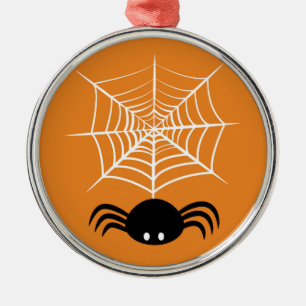Halloween Spider Web Ornament Aus Metall