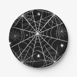 Halloween Spider Web Pappteller