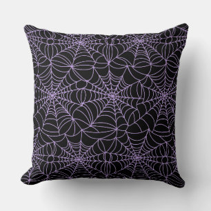 Halloween Spider Web Pillow Kissen
