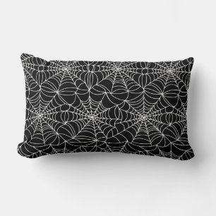 Halloween Spider Web Pillow Lendenkissen