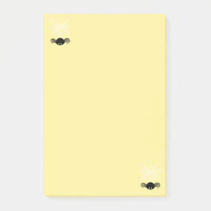 Halloween Spider Web Post-it Klebezettel