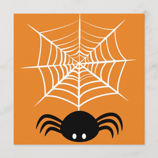Halloween Spider Web Programm (Vorderseite)