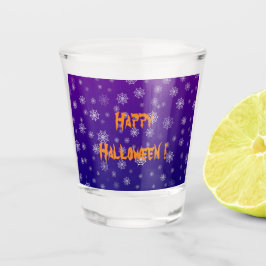 Halloween Spider Web Schnapsglas