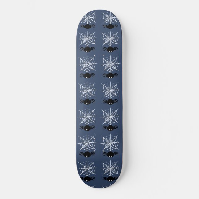 Halloween Spider Web Skateboard (Vorderseite)