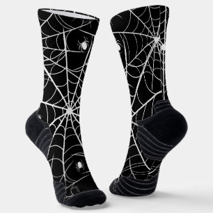 Halloween Spider Web Socken