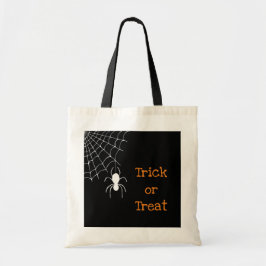 Halloween Spider Web Trick oder Treat Tragetasche