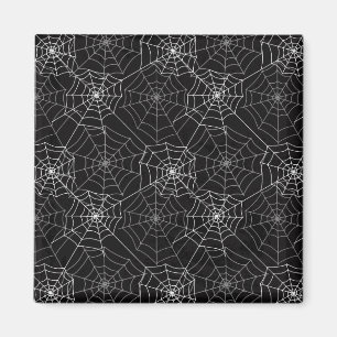 Halloween Spider Webmuster   Magnet