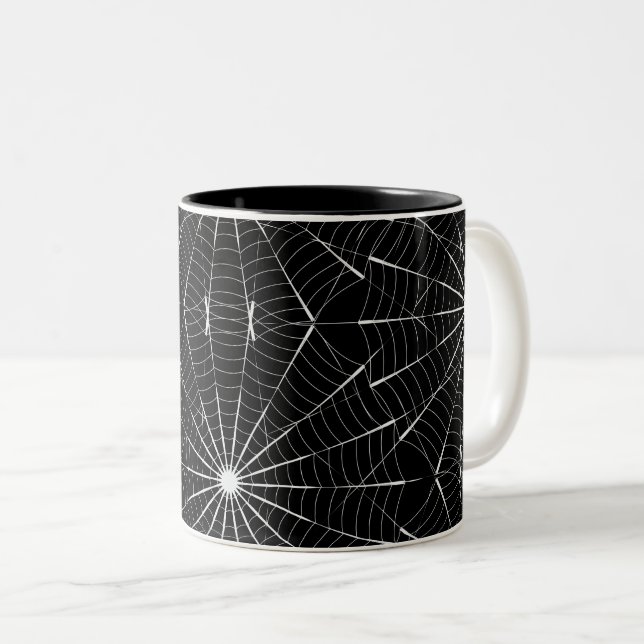 Halloween Spider Webs Coffee Tasse (VorderseiteRechts)