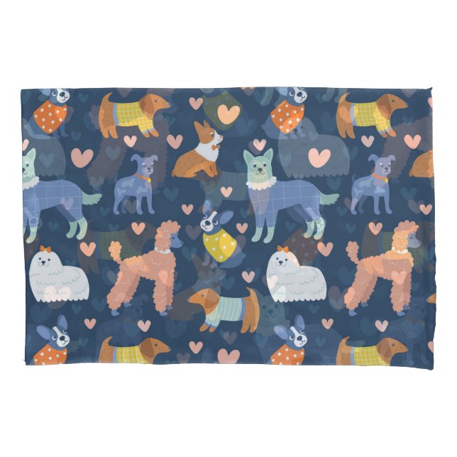 Halloween Spiders Web: Nahtloses Muster Kissenbezug (Vorderseite)