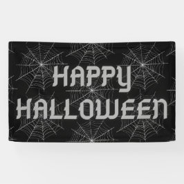 Halloween Spiderweb Banner