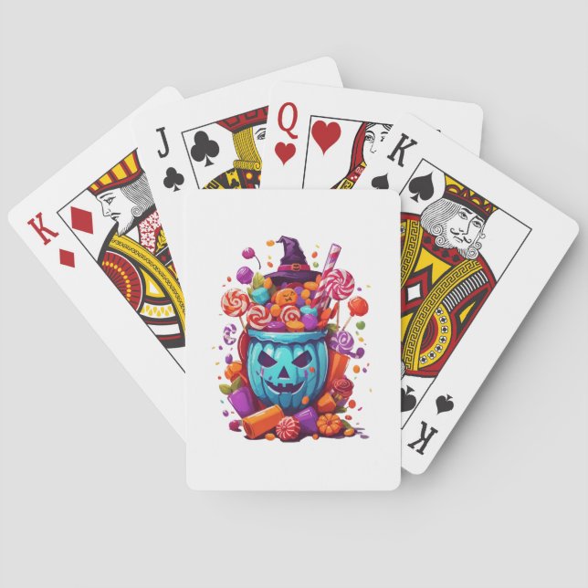 Halloween Spielkarten (Rückseite)