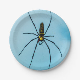 Halloween-Spinne Pappteller