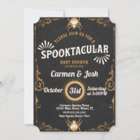 Halloween-Spinnen-Schmuck Baby Shower