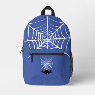 Halloween Spinnennetz Bedruckter Rucksack