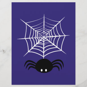 Halloween Spinnennetz  Flyer