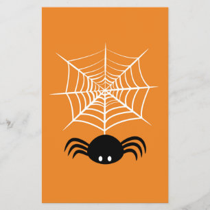 Halloween Spinnennetz Flyer