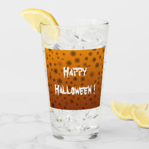 Halloween Spinnennetz Glas