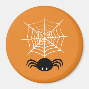 Halloween Spinnennetz Magnet