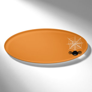 Halloween Spinnennetz Namenschild