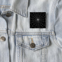 Halloween-Spinnennetz schwarzes und weißes gothisc