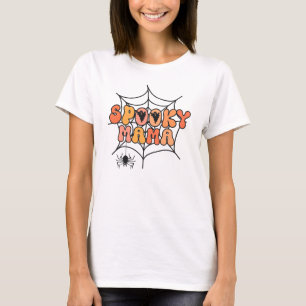 Halloween Spinnennetze T-Shirt